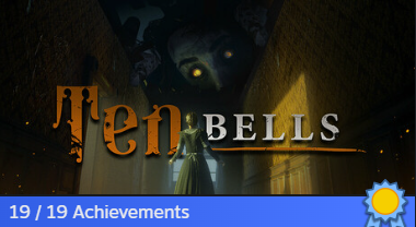 PrettyGrimGames's tweet photo. Eleventh 100% of 2024: Ten Bells https://t.co/qKaYrNGPkz