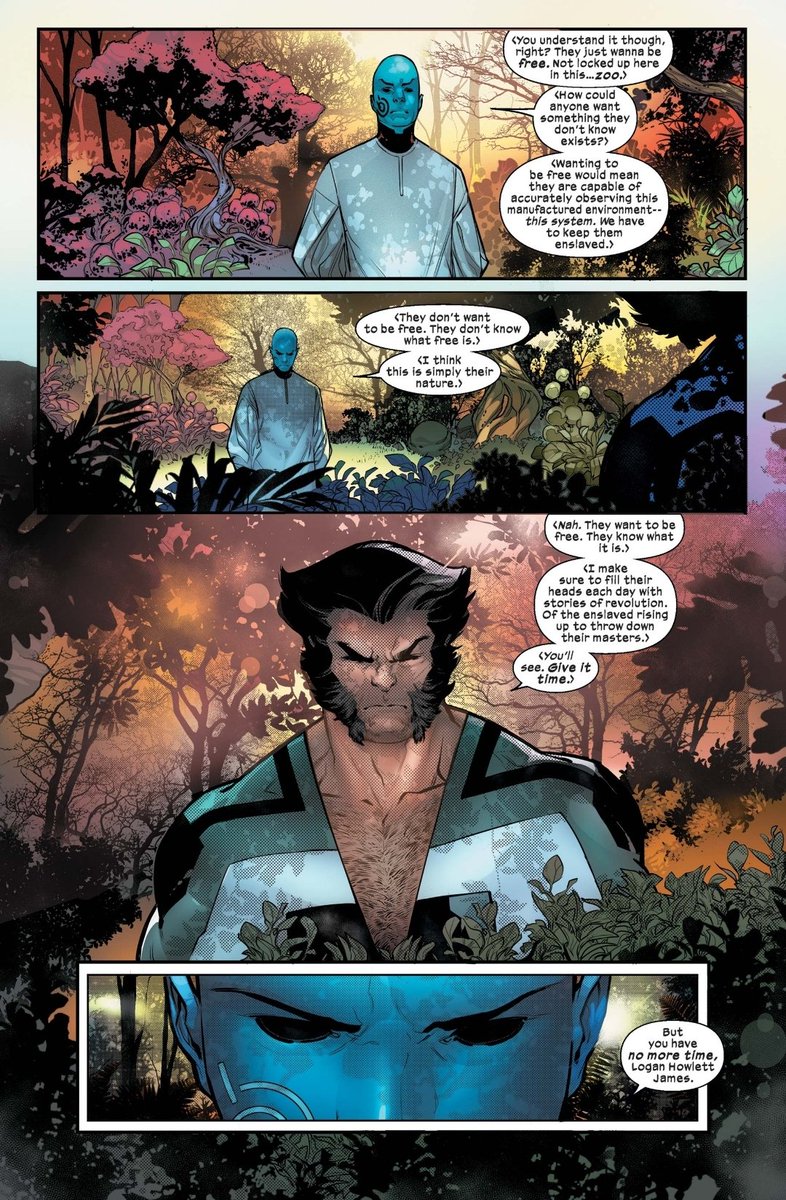 casey_brinke's tweet photo. 1,000 years in the future. Logan survives in a zoo. A curiosity out of time.
#XMenBinge https://t.co/3vMRuArRjT
