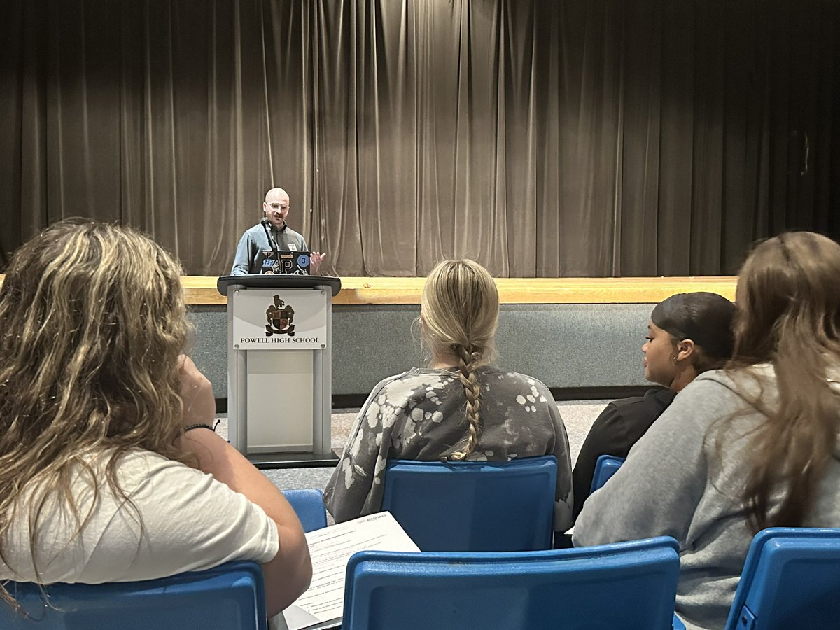 PHS865Academies's tweet photo. Special thanks to Mr. Connor Hester from @6News for speaking to our Freshman and CTE students this past week about the skills required and career opportunities in Digital Arts and Audio/Video Production #CareerReady https://t.co/UkFW44Jzpn