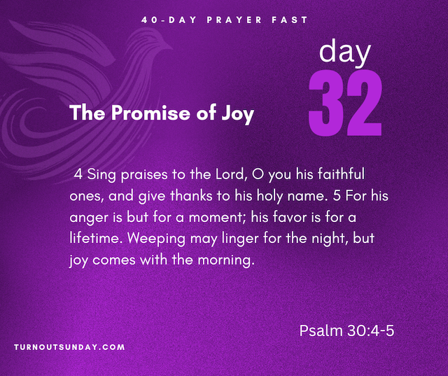 williamsskinner's tweet photo. Day 32 - The Promise of Joy | Psalm 30:4-5
Visit https://t.co/wgYY7mSiWT to download the Prayer Guide and join us in prayer for our Nation. #PrayFastVote #40DayPrayerFast2024 https://t.co/MsIJaiEK2x