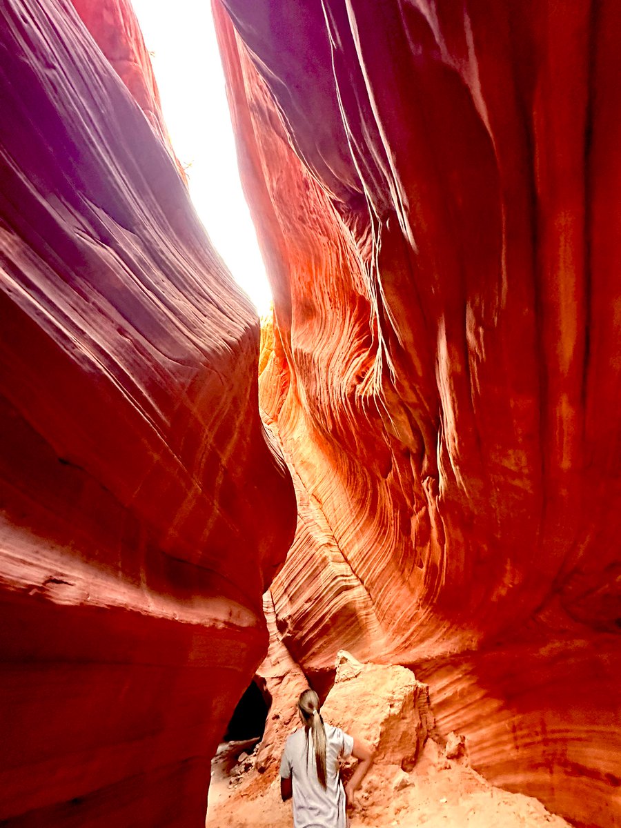 Peek A Boo slot canyon. Kanab Utah Hike. What a fun hike seeing Utahs Beauty!  Must see while in Kanab Utah. #slotcanyon #utahslotcanyon #utah #NatureBeauty #naturehike