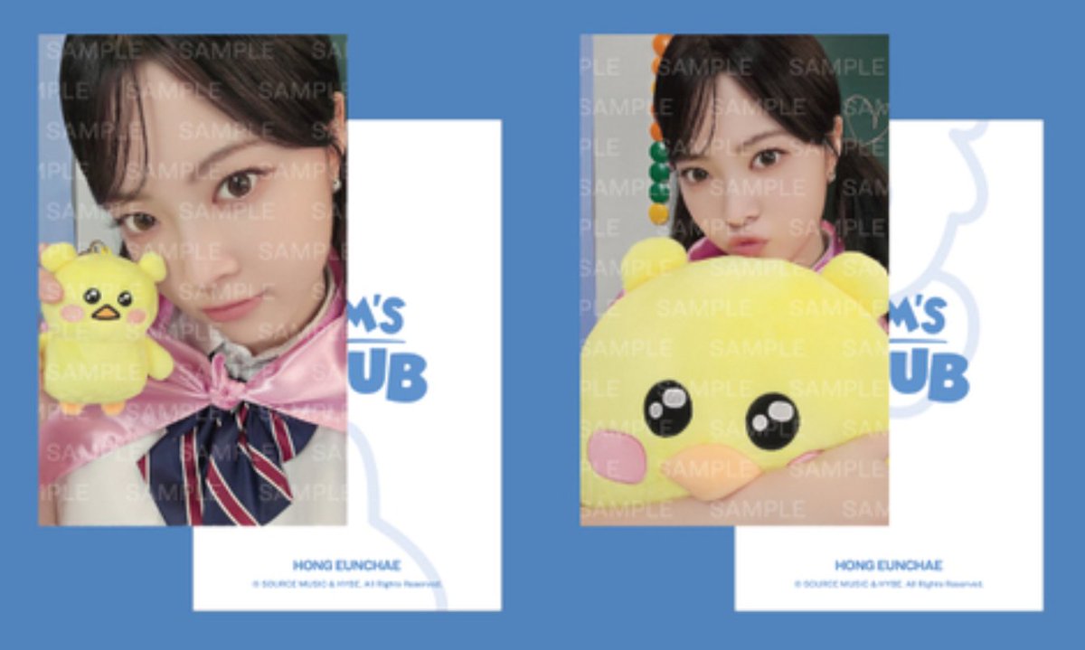 📸] LE SSERAFIM FIM'S CLUB Merch. Photo Card “I'm the leader of