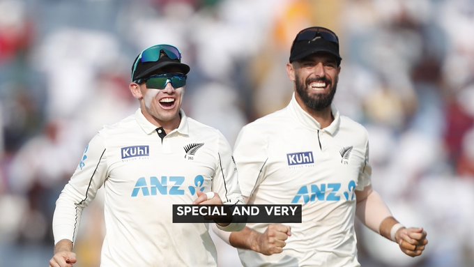 Reflections on a special series win from Tom Latham 🗣 📹 Credits: Twitter/BLACKCAPS