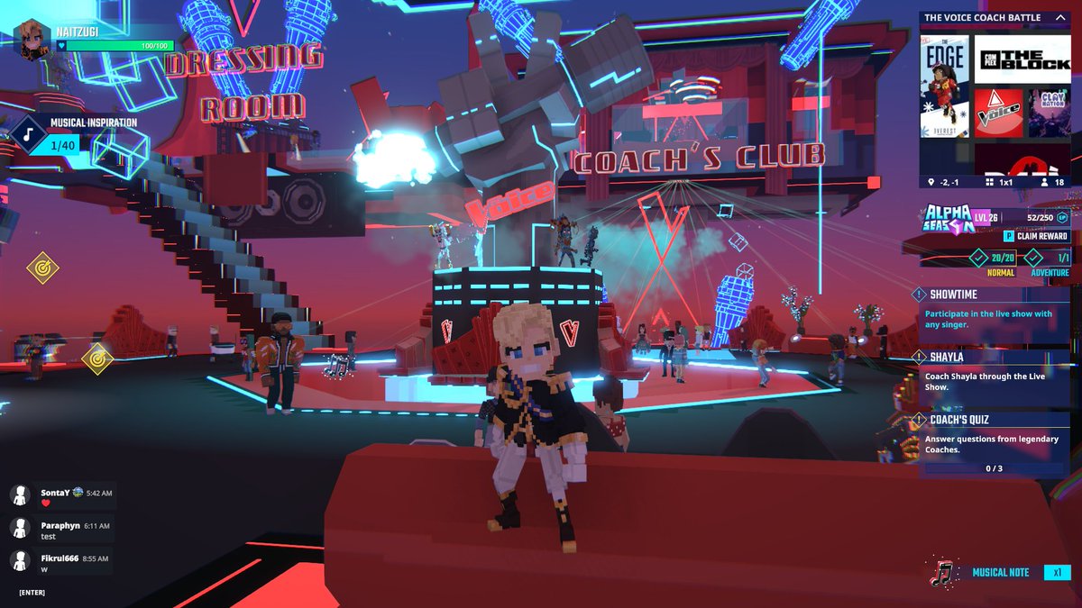 Singin' my way through  register-landings.sandbox.game/alphaseason4-s…