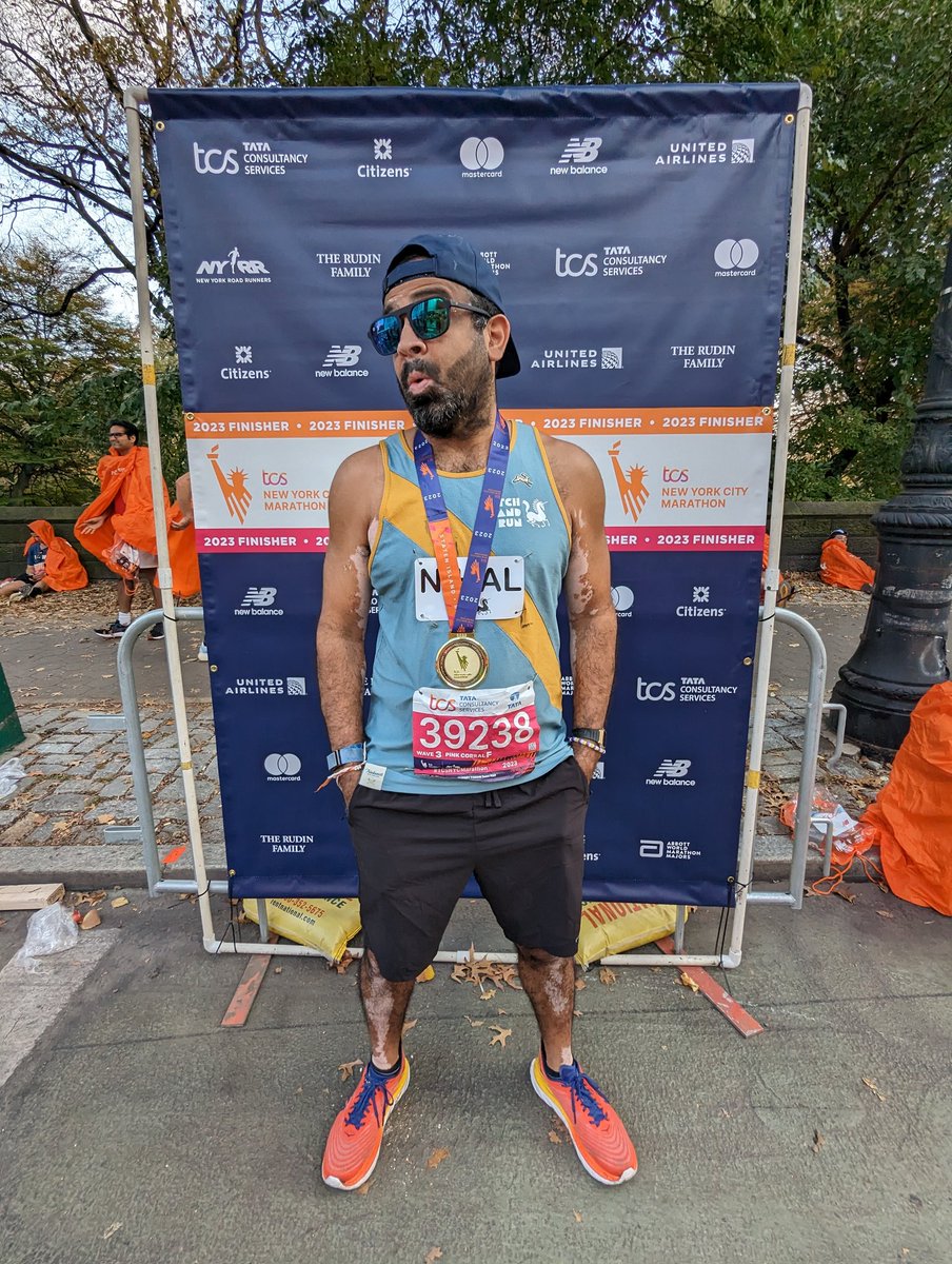 Excited to run my fifth <a href="/nycmarathon/">TCS New York City Marathon</a> in the greatest city in the world, next Sunday 11/3.  I'm starting at 11am, bib #41686, find me for a selfie! 🤳🏾

I'm running for <a href="/ZEROCancer/">ZERO Prostate Cancer</a> to end prostate cancer and help all who are impacted. My page @ support.zerocancer.org/site/TR/TeamZE…