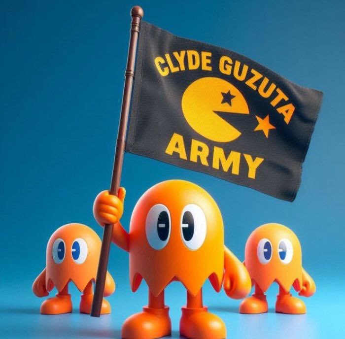 Proctorr638's tweet photo. @WhaleEverything Only those who takes risk excel 
More $GUZUTA , MORE REWARDS 

check us out now 
#CLYDE https://t.co/V80amMlEQZ