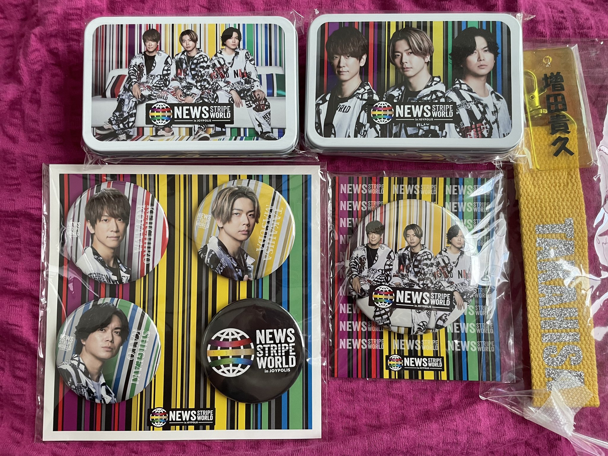 NEWS 加藤シゲアキ JOYPOLICE ジョイポリス 缶バッジ 15点セット NEWS 加藤シゲアキ JOYPOLICE ジョイポリス 缶バッジ 15点セット