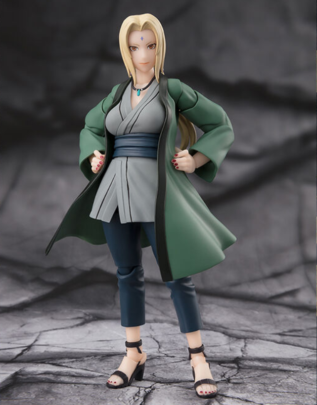 NARUTO「NARUTOはコミックス派なので綱手姫の服がグレーと知ってびっくりした!あと、胸」|伊吹天花🦄漫画家のイラスト