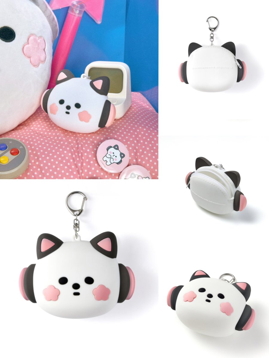 SAKKUKKU ・PLUSH KEYRING ・MINI SILICONE POUCH ・PHOTO CARD HOLDER