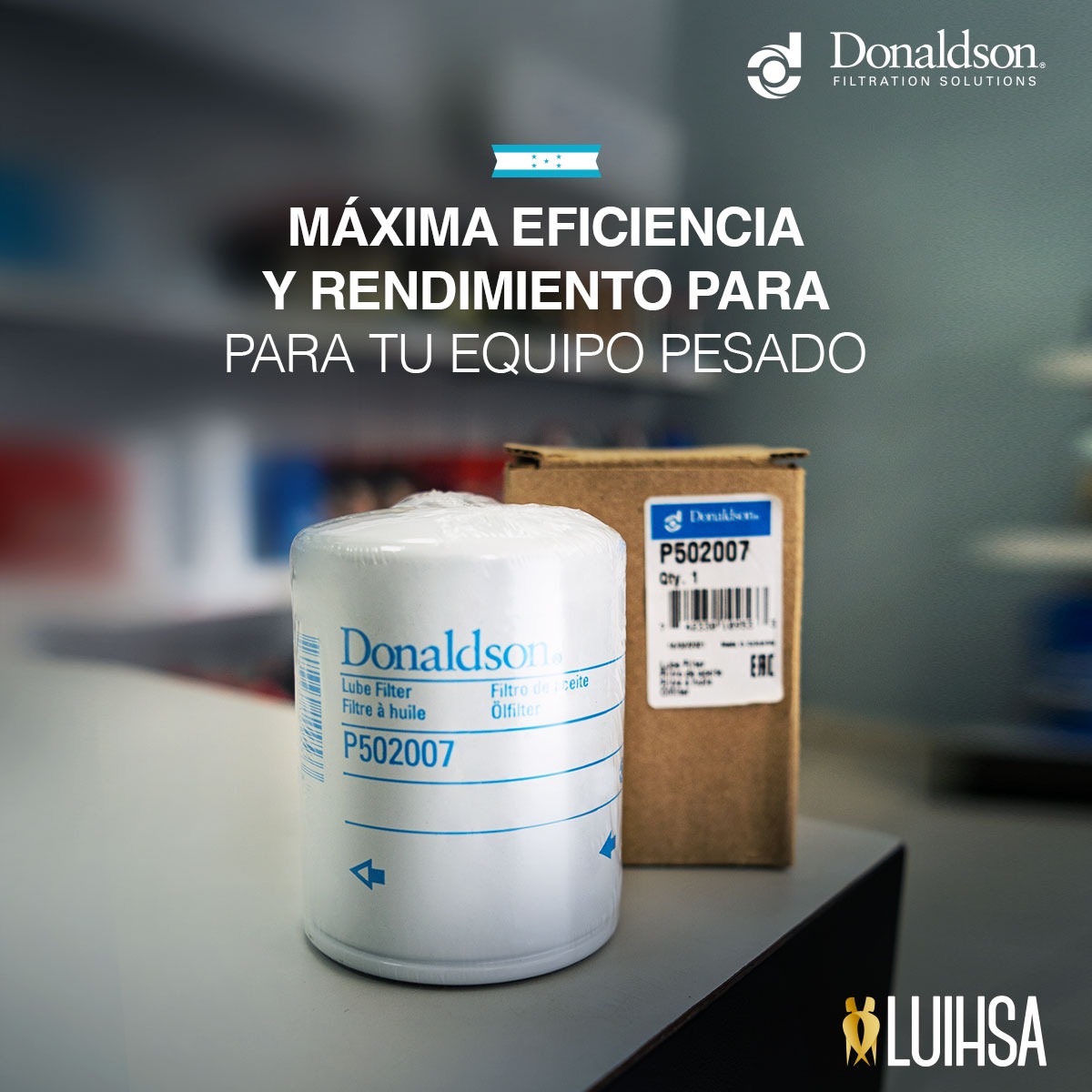 LuihsaHn's tweet photo. Asegura la máxima eficiencia y rendimiento de tu motor con nuestros filtros de aire de alta calidad. ​

#Luihsa #Donaldson https://t.co/Bfn2JrdSRq