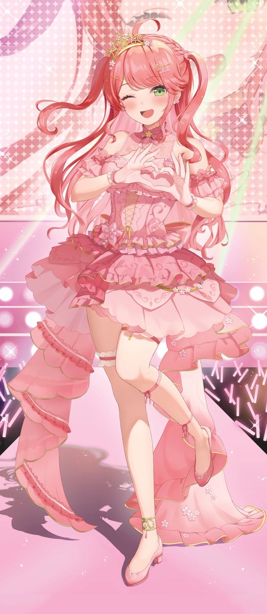 ソロライブ最高でした😭🌸
#miko_Art  #咲き誇るみこち