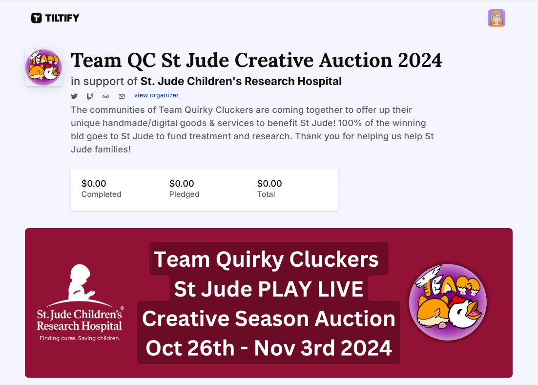 NinePointFive_'s tweet photo. We already have bids on a lot of these amazing and unique auction items, please take a look! From fiber arts to jewelry, pyrography to paintings, lessons to portrait commissions - 100% of your winning bid goes to @StJudePLAYLIVE!

https://t.co/1LPD7VWaTW https://t.co/QZDZofb4mO
