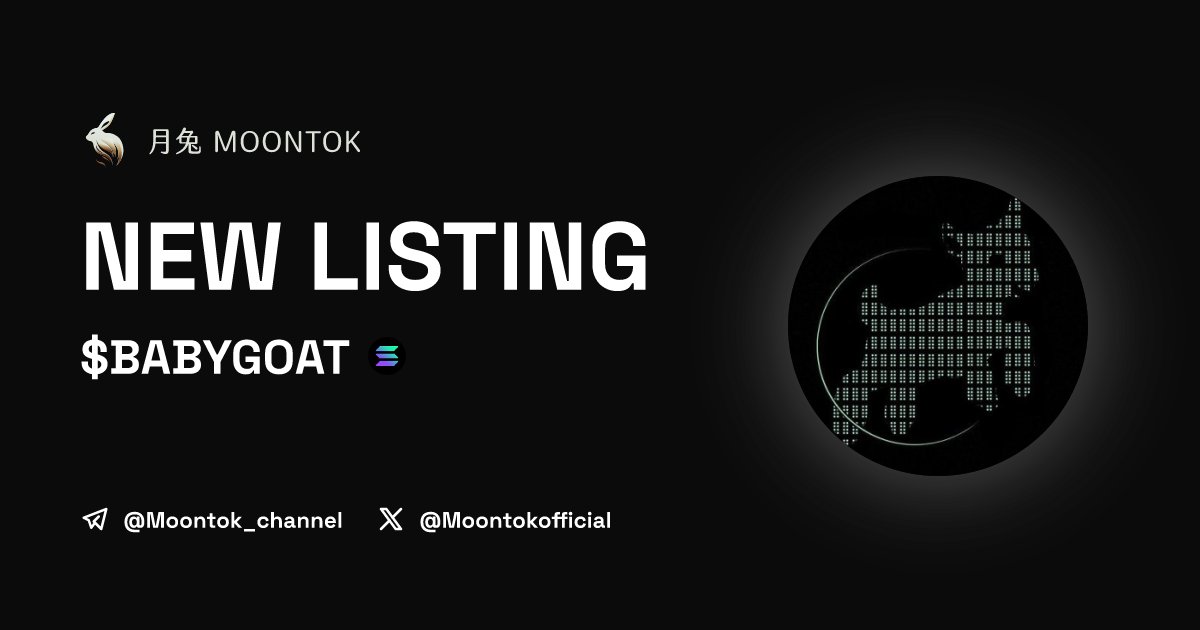 Moontok Listing Alert tweet media
