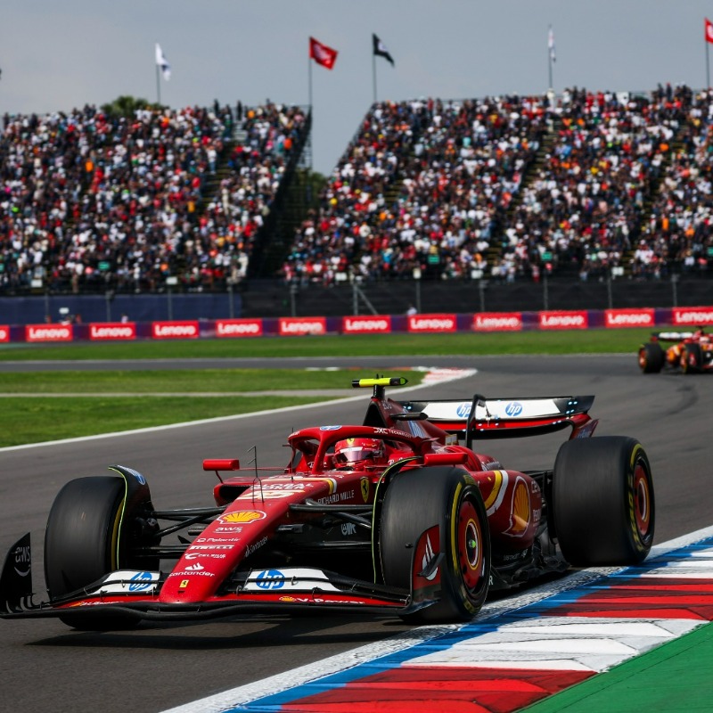 ScuderiaFerrari's tweet photo. Carlos 🗣️"I’ve been chasing another win since Australia and getting it here in Mexico makes it even more special, as it almost feels like a second home to me with the incredible support of the Mexican fans!"

Celebrating another victory for the team 💪
#MexicoGP