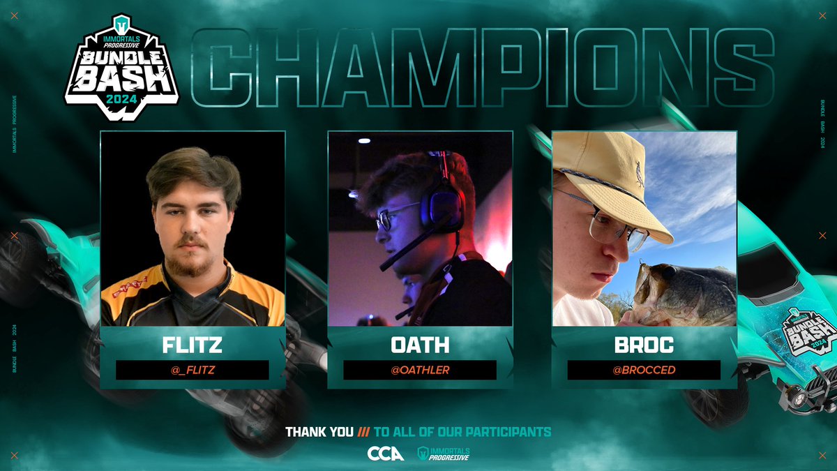 🎃 Your final #BundleBash CHAMPIONS of 2024

👑 <a href="/_Flitz/">Dylan</a>
👑 <a href="/oathler/">arlin</a>
👑 <a href="/brocced/">broc</a>