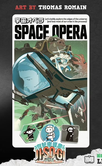 My latest work, an illustration I made for "Jisogi".
This is a unique and original board game about creating an anime.
Check out the kickstarter page.

kickstarter.com/projects/esper…