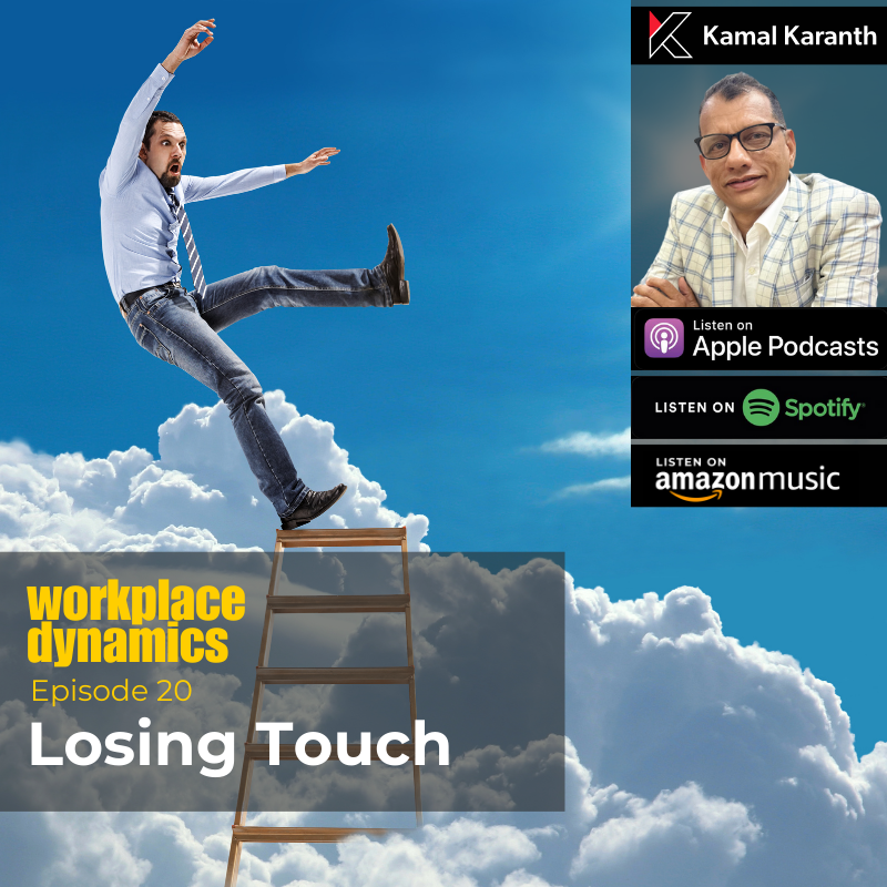 Kamalkaranth's tweet photo. My latest episode of the #WorkPlaceDynamics #podcast: The new buzz in the air is that we need to upskill/reskill ourselves to remain relevant. How about we lose what is relevant just because we have lost it or rather #losttouch?https://t.co/SJoYJ8eoqK https://t.co/F16Vhb3gdM