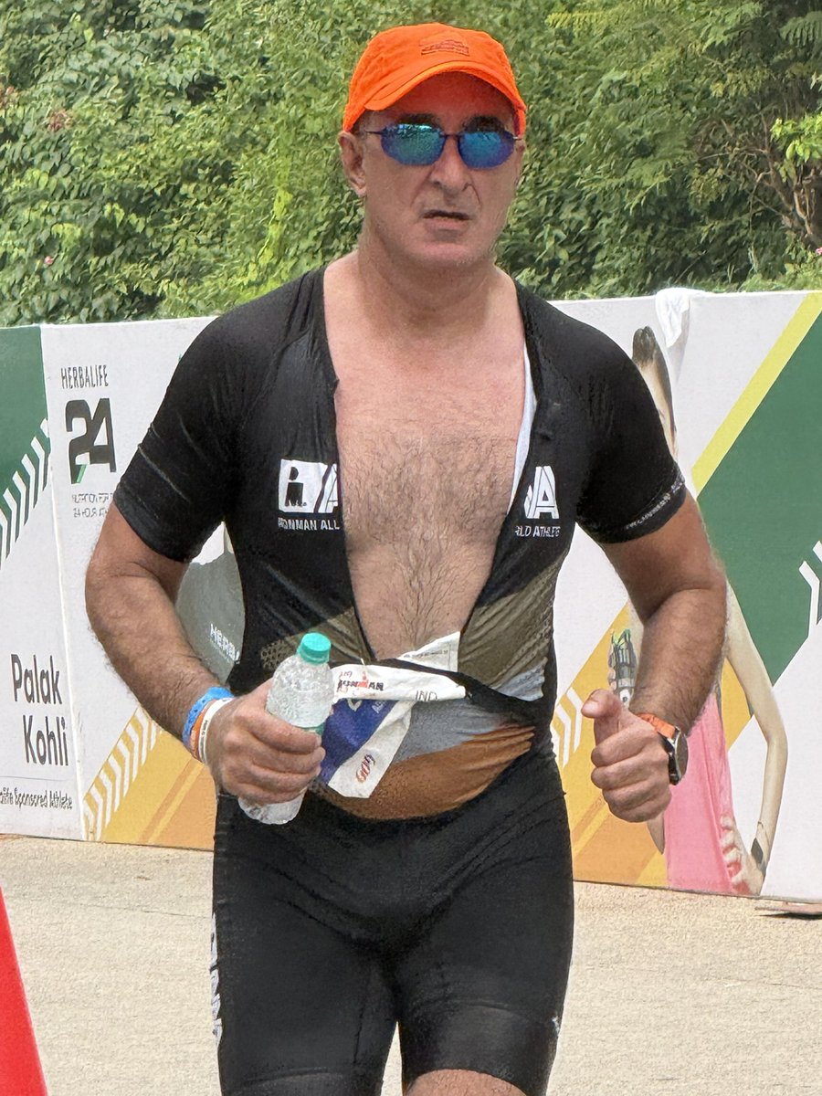 adilnargolwala's tweet image. Goa Ironman 70.3 
1.9k swim 90k bike 21k run - 7.35

Gruelling conditions both heat &amp;amp; humidity…a sufferfest 
Happy to be back here for the 4th time…wasn’t sure if I should race it as hadn’t trained much, was the last athlete to register a week ago as  wanted to keep continuity…