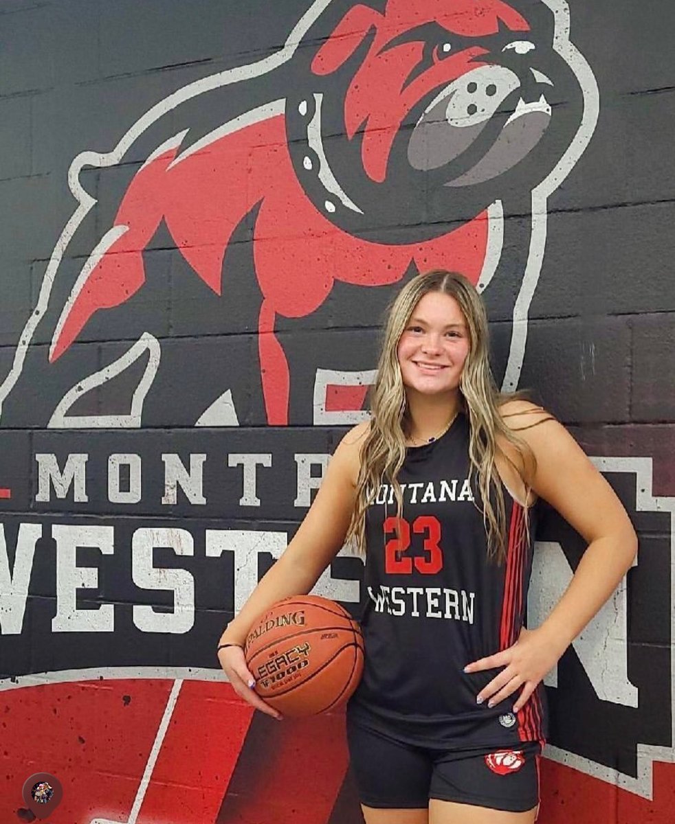 Congratulations to @gmurgel_0 on committing to Montana Western Women’s Basketball!  The Bulldogs are lucky to have to join the program! 
#mtscores