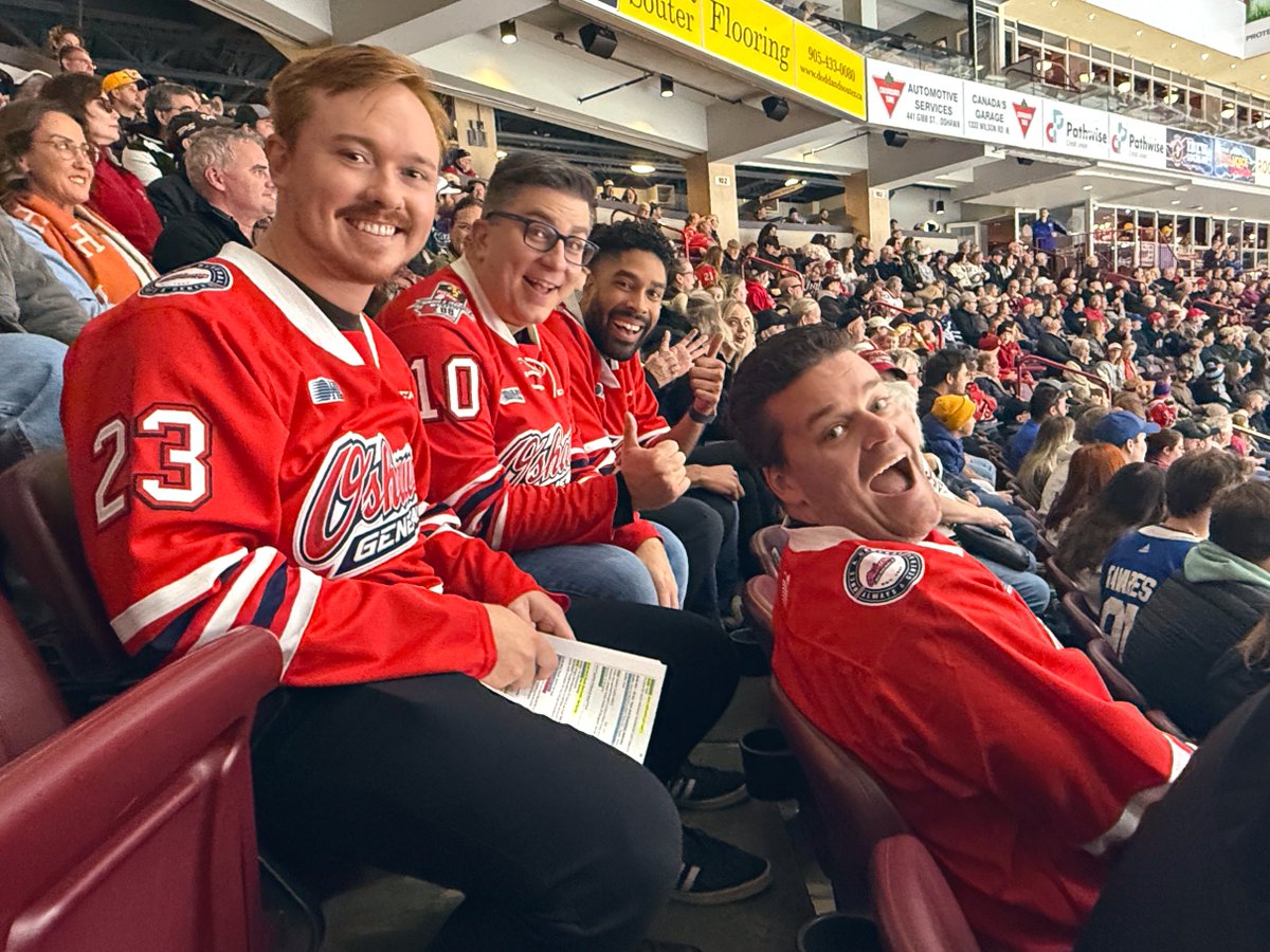 sdpnsports's tweet photo. 🔥 WHAT A NIGHT! 🔥

Huge thanks to the @Oshawa_Generals for hosting us, Jacob Oster for joining us on stage, and all of you fine folks for coming out and partying with us!

#SDP #GensNation https://t.co/MfxVo8pCT1
