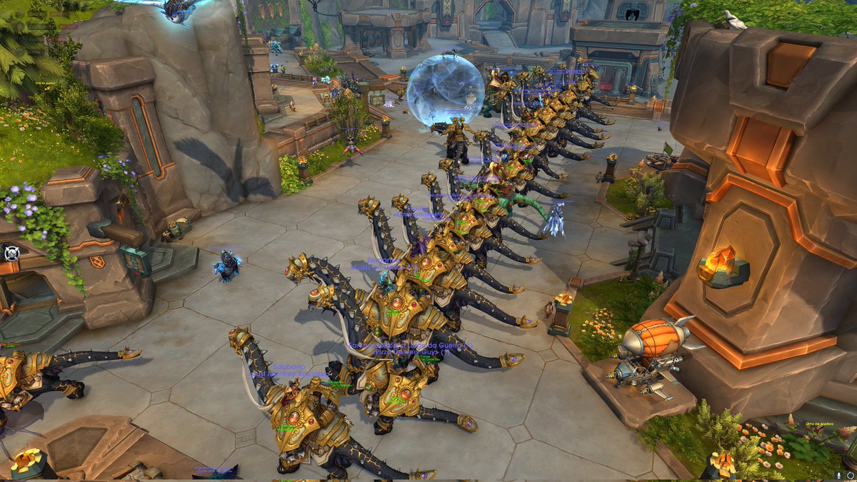 Just went afk for a few minutes, when I came back there was a huge brotoline LMAO

#wow #worldofwarcraft