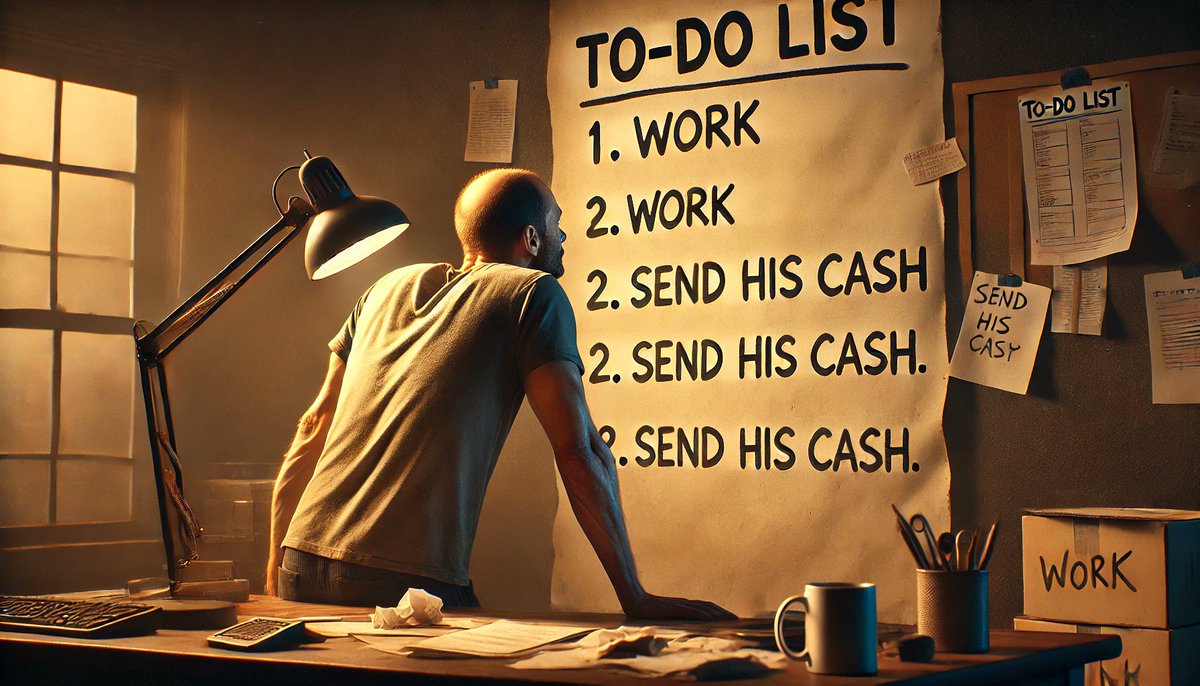 A new work week begins, and your To-Do list is the exact same as last week! Get to it!🤣🤣