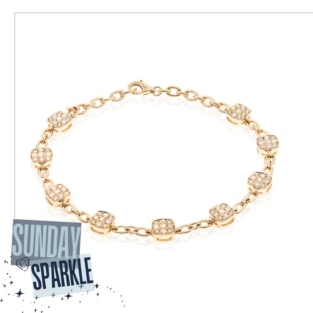 champaignjwlrs's tweet image. Need a little sparkle to finish off your Sunday?

This stunning #bracelet is 14k yellow gold &amp;amp; features 1ct of #diamonds. Whether you're brunching with friends or enjoying a cozy night in, she's the perfect addition!

#Clickthatlink below to shop now!

l8r.it/CHu3