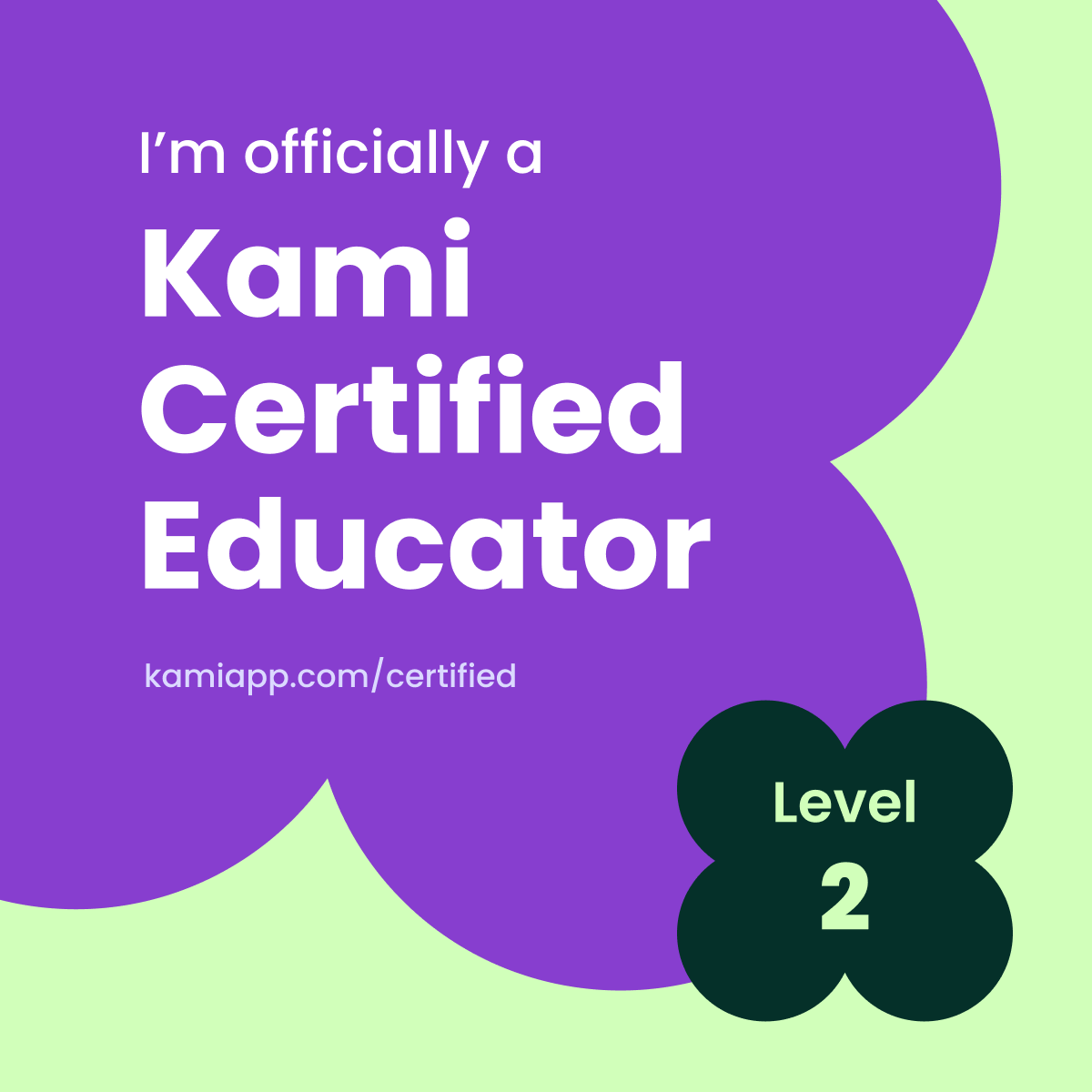 Both levels cleared! Looking forward to what's next with <a href="/KamiApp/">Kami</a> ! 🥳