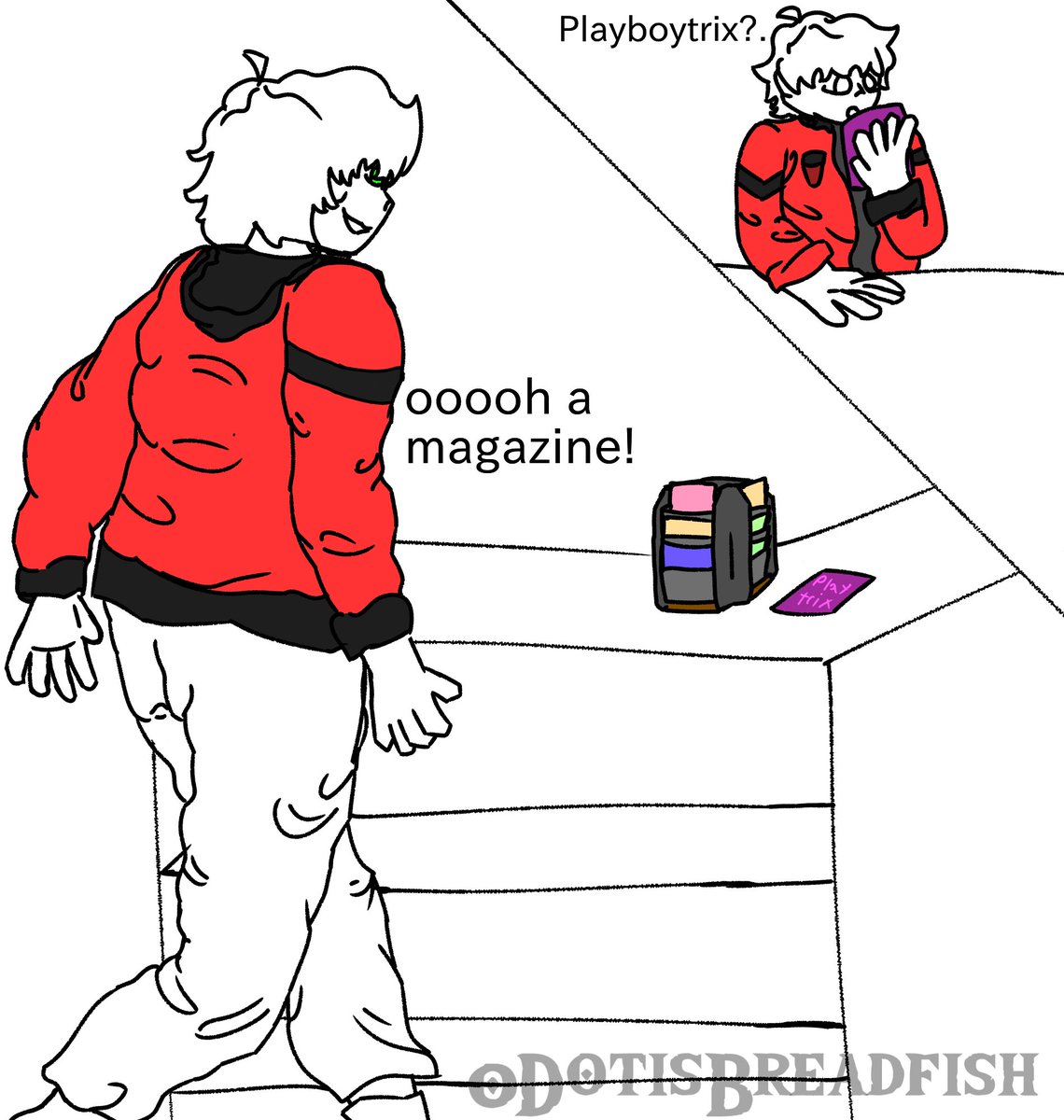 Dotisbreadfishs's tweet photo. Never shop at the Interuniversal store; you'll never know what you'll find... #Ben10 #Ben10Art #ben10fanart #ben10au #art #wartrix https://t.co/X1PSluhLyg
