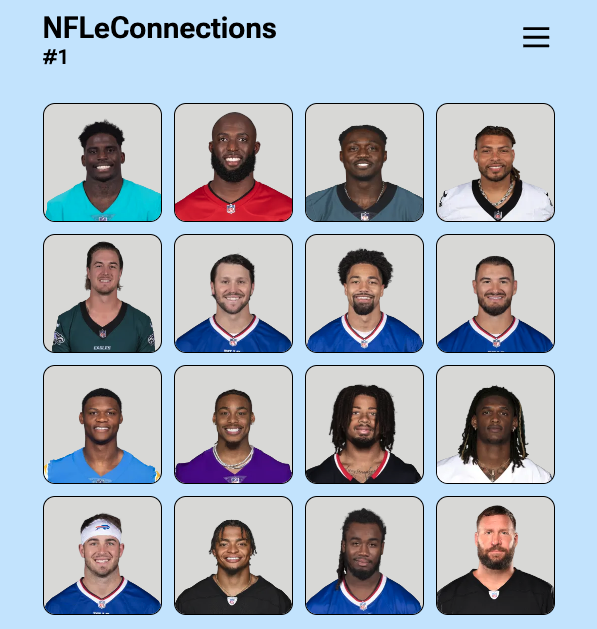 leconnectapp's tweet photo. NFLeConnections is back! Starting at game 1!

Play at https://t.co/BKujHBZv5N https://t.co/3k98CLXBU8
