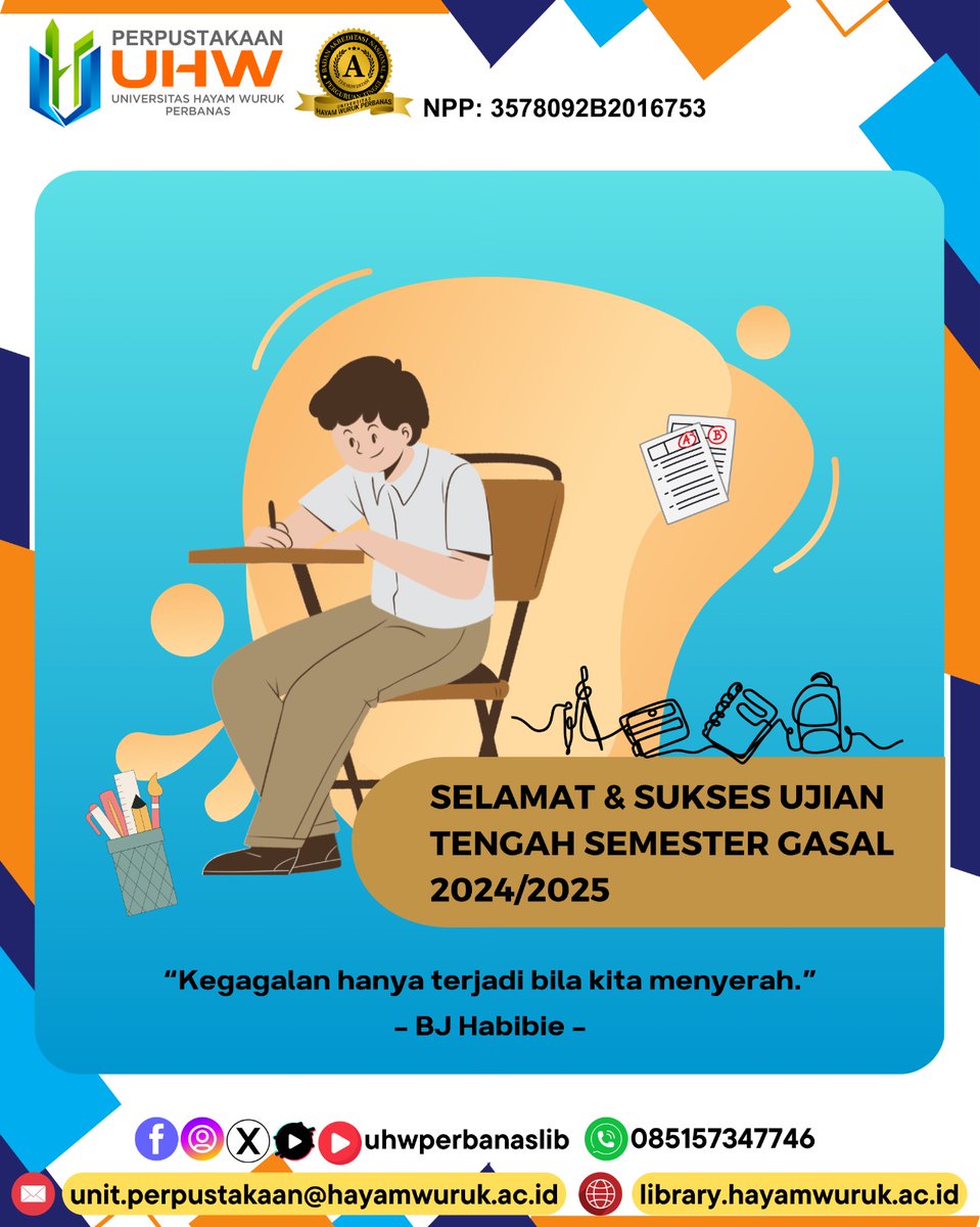 uhwperbanaslib's tweet photo. #library #perpustakaandigital #indonesia #perpustakaannasional #pustakawan #salamliterasi #ebook #ayomembaca #membaca #pustakabergerak #perpus #bookstagram #bukuonline #ayokeperpustakaan #baca #UniversitasHayamWurukPerbanas #kampuskeren
#kampusmerdeka #Terkemuka #Unggul #global https://t.co/jdG7vsZ3CN