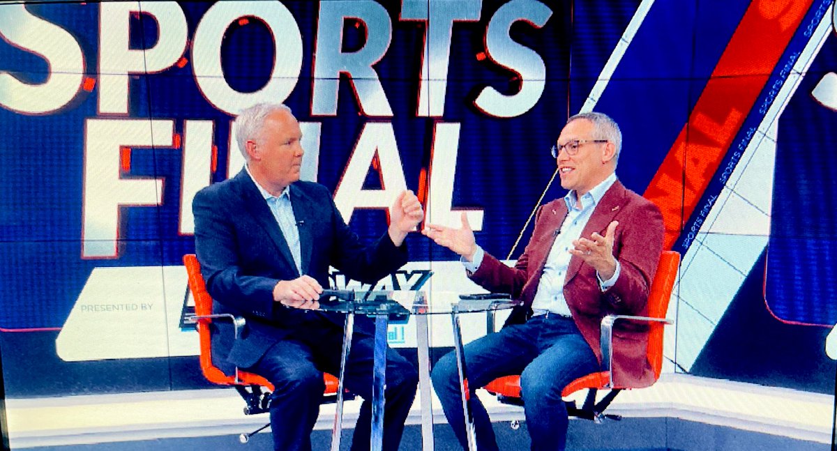 TheZinnMaster's tweet photo. .@andystrickland in the house with @martinkilcoyne2 on #SportsFinal. https://t.co/N6I8mHNCCO