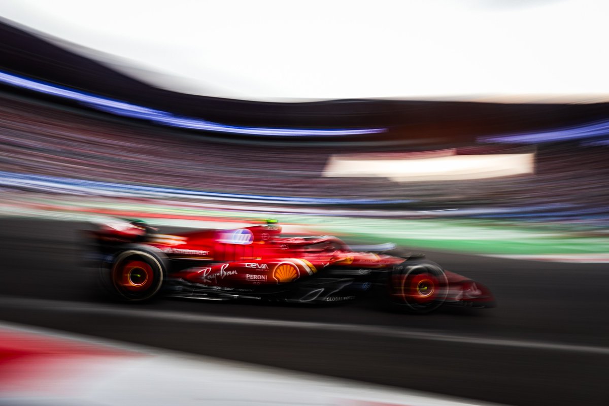 ScuderiaFerrari's tweet photo. That was one fiesta, Mexico! 🇲🇽

#MexicoGP #F1 https://t.co/NcVzrWygnX