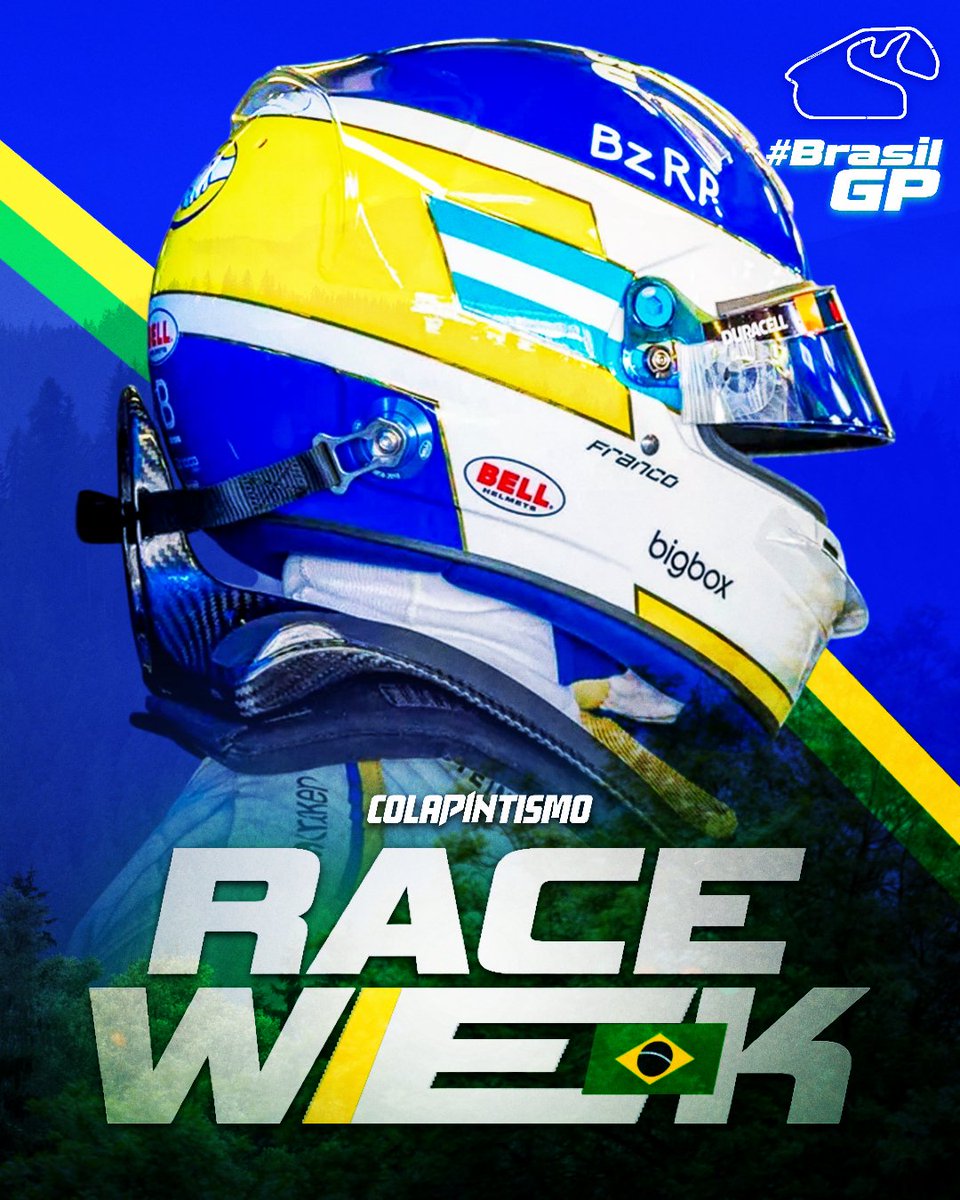 Colapintismo's tweet photo. RACE WEEK Para Colapinto 
Se viene Brasil , Interlagos 🇧🇷 https://t.co/UZitf508zA