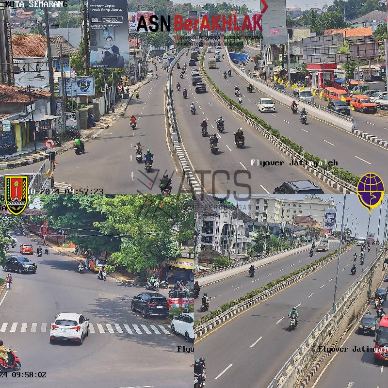 10.00 WIB ,  Pantauan arus lalin pagi ini di flyover jatingaleh terpantau ramai  lancar, tetap berhati hati dalam berkendara, selalu patuhi rambu rambu  lalulintas:)
#lalinSMG
@mbakitasmg
@dishubkotasmg

#lalinsmg
#atcskotasmg
#Semarang
#pemerintahkotasemarang
#pemkotsemarang