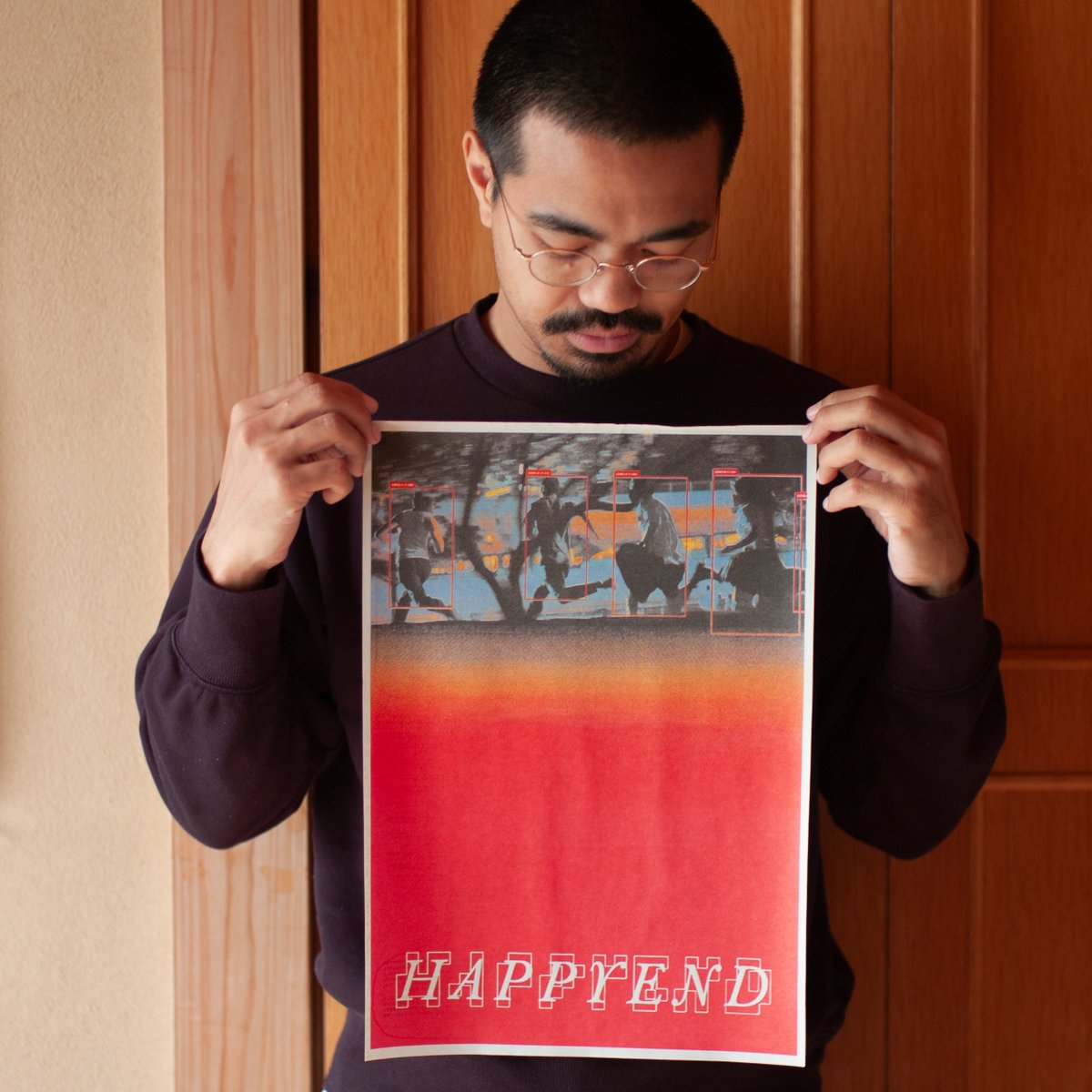 ガザ支援、『HAPPYEND』特別ポスターの販売！ ＼ 映画 #HAPPYEND の