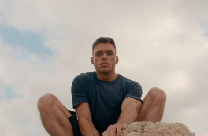 PrimeVideoAUNZ's tweet photo. i'm just here to report facts 🫣

#RichardMadden #KillerHeat https://t.co/wOJqH4Clgd