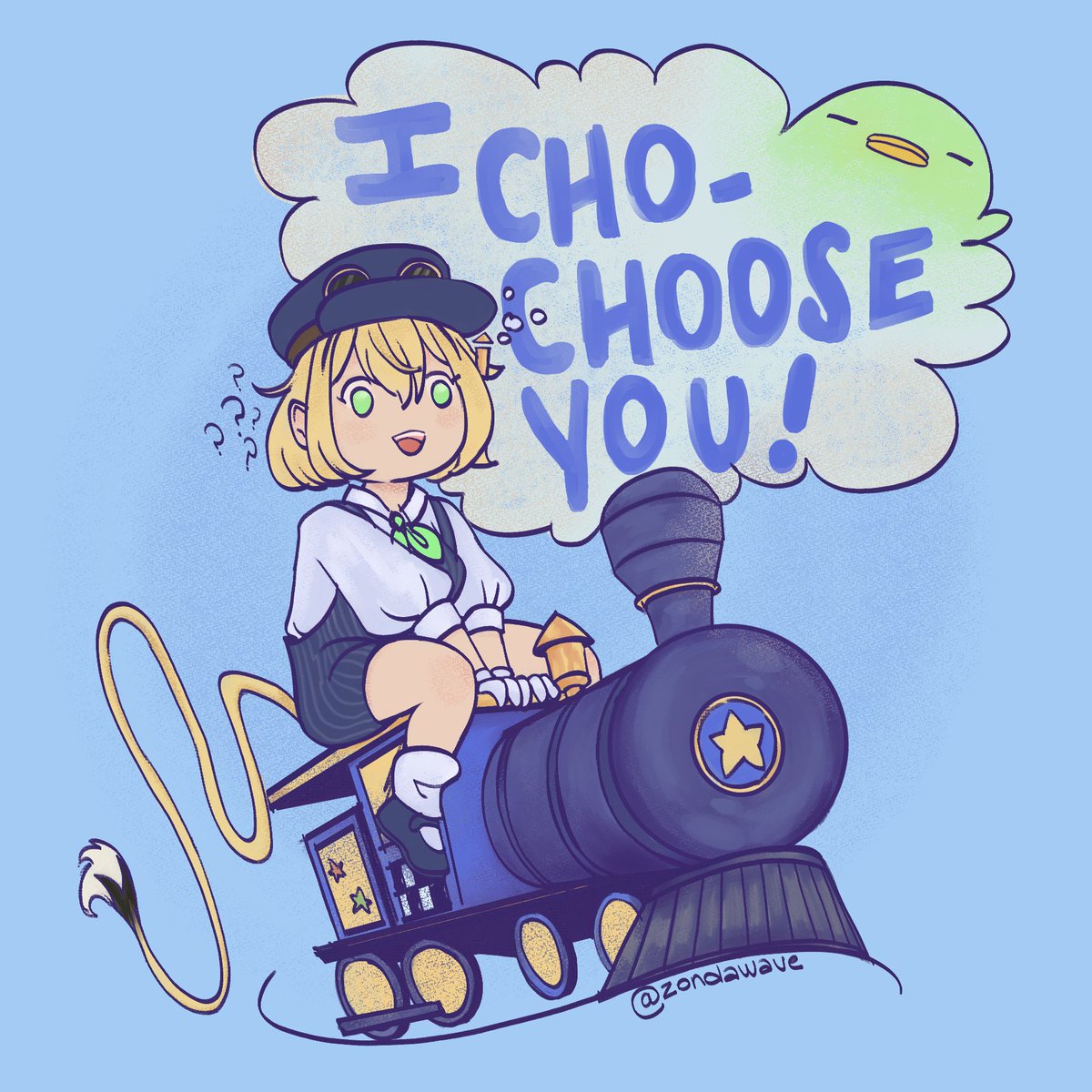 zondawave's tweet photo. all aboard!? #doobart https://t.co/SlmiO0g3sN