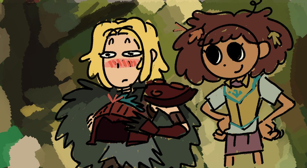 amphibia drawn badly tweet media