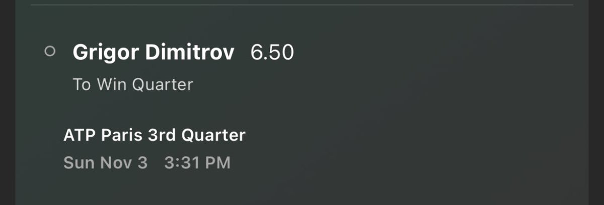 GaelenBet's tweet photo. To Win Quarter
• Alexander Zverev 2.75
• Grigor Dimitrov 6.50
Attacking the two weakest portions of the bracket
Med checked out during this event last 2 years including a loss to Dimitrov in 2023
Zverev’s bracket is full of brain dead chokers
#gKnows #spookyLOCKS👻 #atp https://t.co/Ew5jO4Urxl