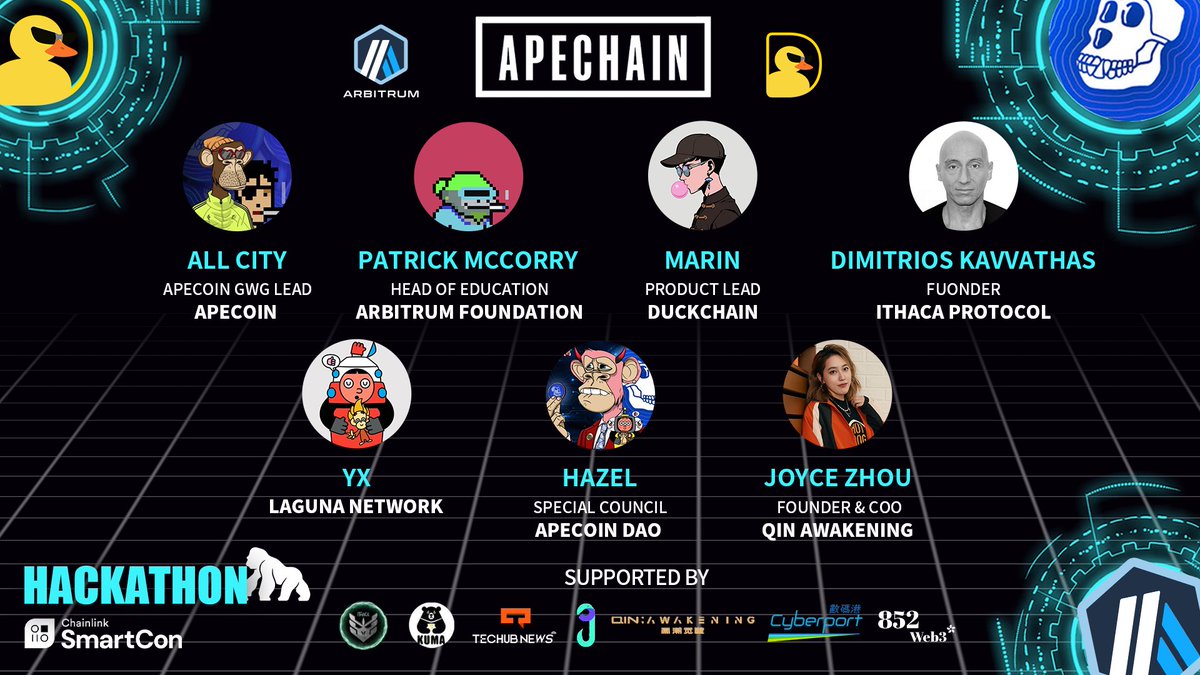 QINAWAKENING's tweet image. QIN: AWAKENING will support two key events in Hong Kong on Oct 31 &amp;amp; Nov 1 ！🌟

On Oct 31, join us at the blockchain carnival with @apecoin, @arbitrum_cn, @Duck_Chain and @News_Techub—don’t miss the chance to hear our Founder &amp;amp; COO Joyce Zhou's keynote speech! 🏙️💬

Then on Nov…