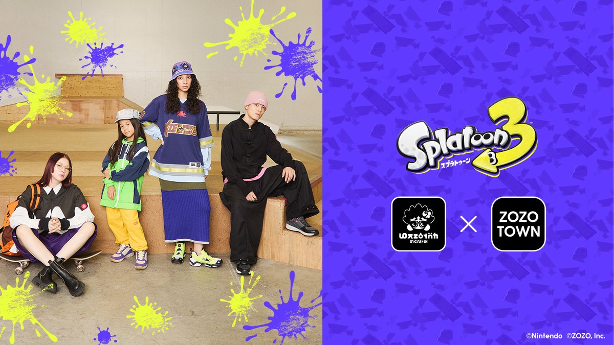 Splatoon3_goods's tweet image. 「スプラトゥーン3 ゲソタウン × ZOZOTOWN」アパレルコレクション 第二弾が2024年10月30日より販売決定！ポップアップイベントも開催決定
ninten-switch.com/splatoon-3-ges…
© Nintendo