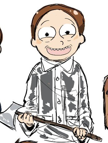 Akira_iscool's tweet image. Healthy Morty ,, #rickAndMorty #patrickbateman #mortysmith