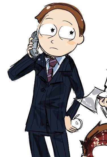 Akira_iscool's tweet image. Healthy Morty ,, #rickAndMorty #patrickbateman #mortysmith