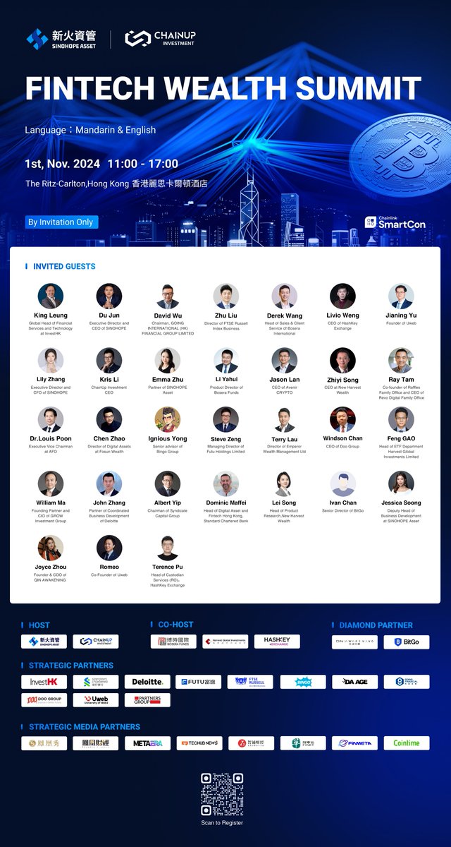 QINAWAKENING's tweet image. QIN: AWAKENING will support two key events in Hong Kong on Oct 31 &amp;amp; Nov 1 ！🌟

On Oct 31, join us at the blockchain carnival with @apecoin, @arbitrum_cn, @Duck_Chain and @News_Techub—don’t miss the chance to hear our Founder &amp;amp; COO Joyce Zhou's keynote speech! 🏙️💬

Then on Nov…