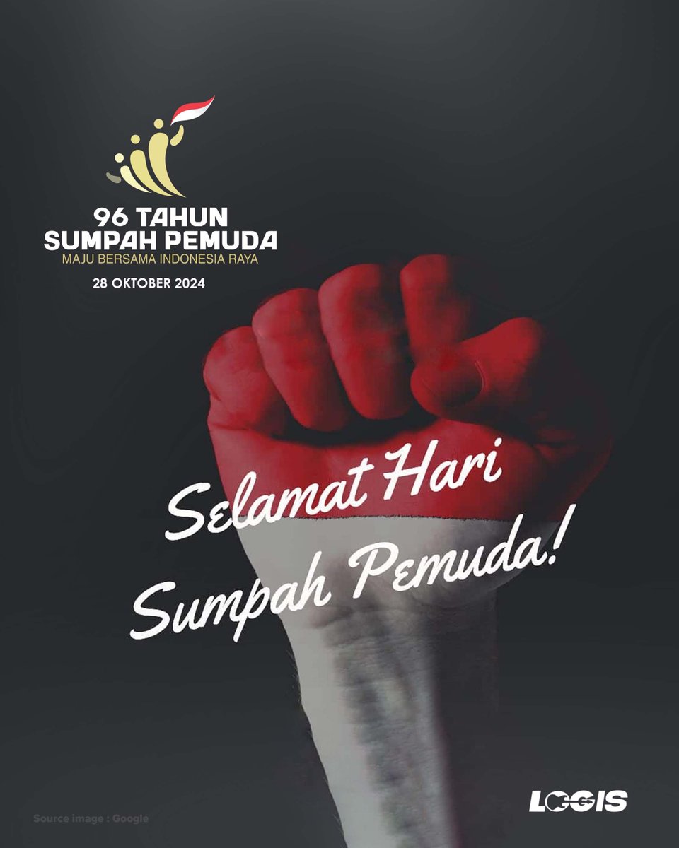 Selamat Hari Sumpah Pemuda ke-96!

Mari kobarkan semangat juang para pemuda Indonesia dengan terus berkarya dan berinovasi untuk masa depan Indonesia yang lebih baik✨

Beri aku 10 pemuda, maka akan kuguncangkan dunia! 🇮🇩✊

#sumpahpemuda2024 #IndonesiaEmas2045