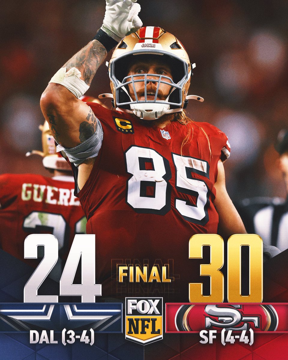 The <a href="/49ers/">San Francisco 49ers</a> pick up the W on SNF! 🙌