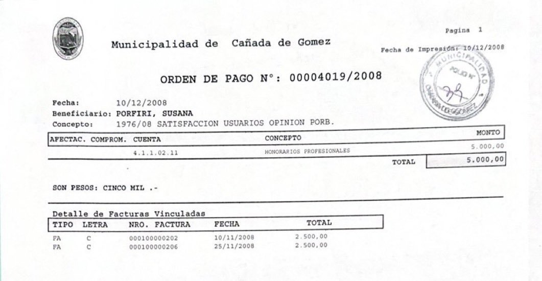 MartnPeiretti1's tweet photo. ⛔️🚨✅ Este troll Libertario que se llama Esteban Glavinich, el que festeja los despidos de AFIP, tiene a su madre, Susana Porfiri, que cobra U$D 2000 mensuales desde el 2008 para hacer estudios sobre “opinión pública” a la municipalidad de Cañada de Gómez, viven del Estado. https://t.co/wkIR2XEBkT