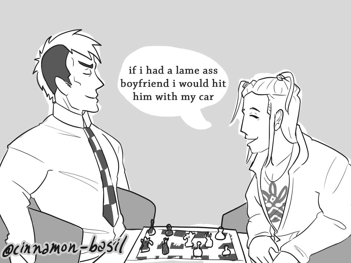 cinnamon_basil's tweet photo. sorry that the first thing im posting since summer is some sloppy meme comic im trying to learn to draw simeon. can be #manosouta if you squint and hit your head on something. #aai2 https://t.co/g2zyTubdEB