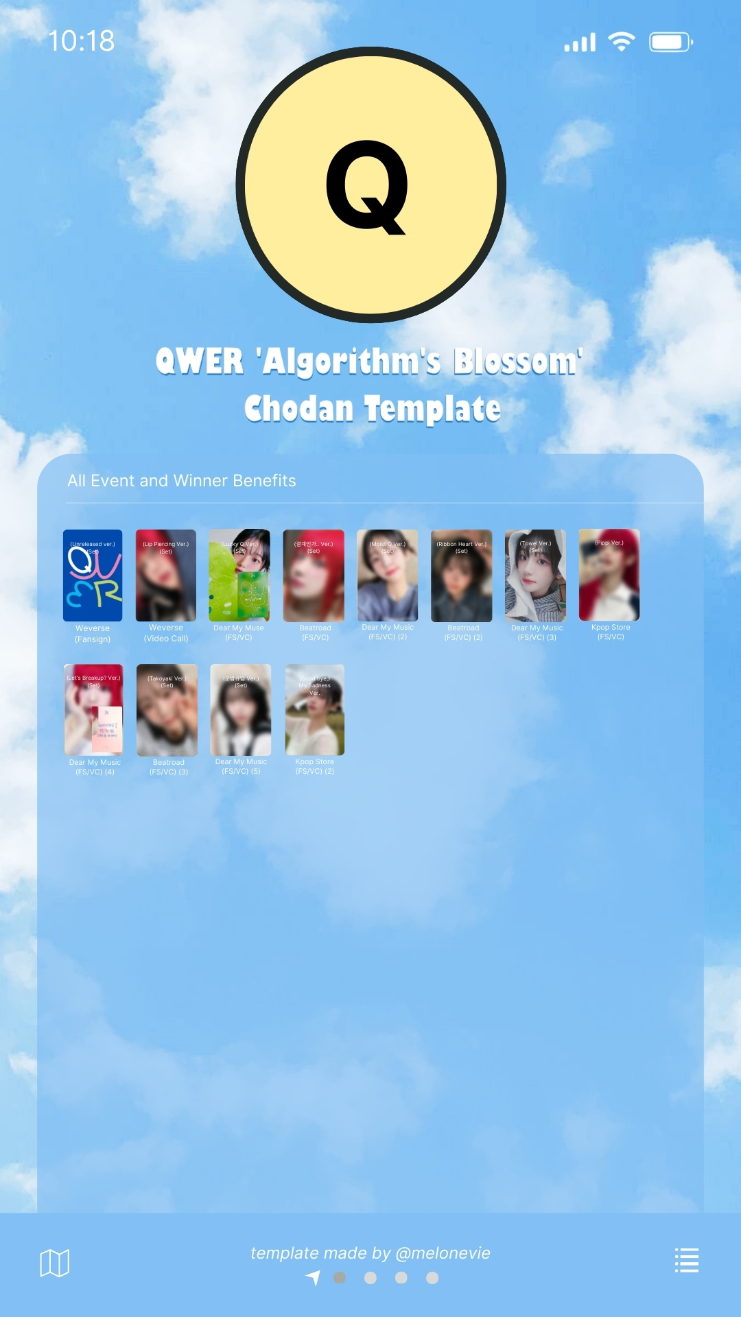 楽天市場】QWER - 2nd Mini Album 「Algorithm's Blossom